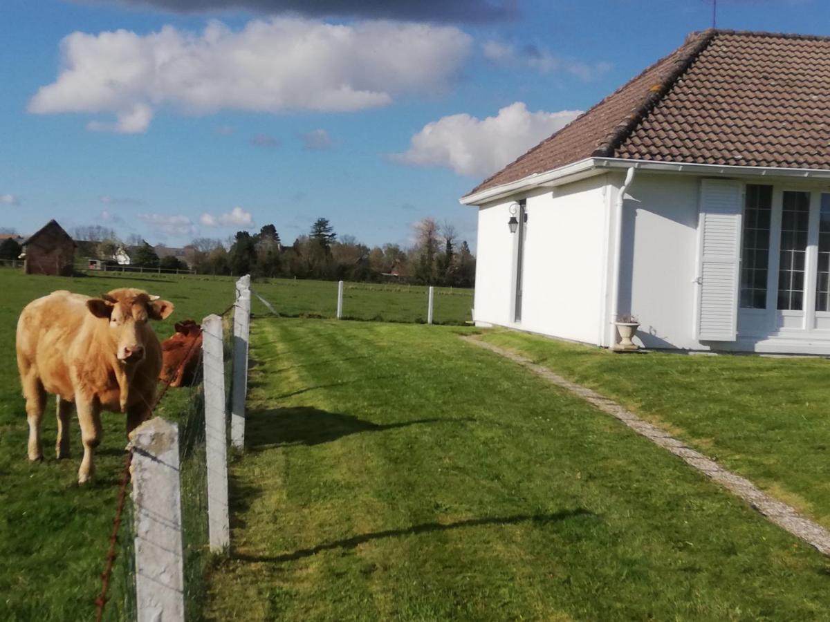L'Opaline, Jolie Maison Avec Jardin 6 Pers,10Km Honfleur, Linge Et Internet Inclus Бёзвиль Экстерьер фото